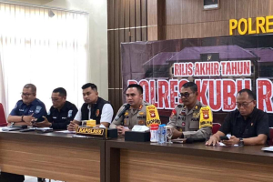 Refleksi Kinerja 2025: Polres Kubu Raya Tuntaskan 437 Perkara dari 540 Laporan