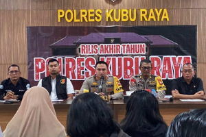 Perangi Narkoba, Polres Kubu Raya Sita 6 Kg Sabu dan Ringkus 69 Tersangka Selama 2025