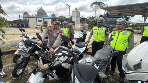 Polres Kayong Utara Periksa 77 Kendaraan Dinas, Lima Unit Ditemukan Rusak