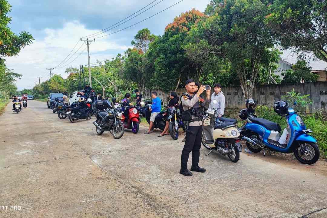 Aduan Warga ke Instagram Bupati Sujiwo Direspons Kilat, Polres Kubu Raya Bubarkan Balap Liar di Angkasa Pura