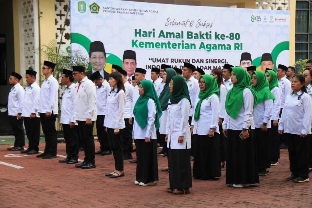 Hari Amal Bakti ke-80 Kemenag: Harisson Ajak Pemuda Kalbar Kuasai Ilmu Agar Tak “Kalah” dari AI