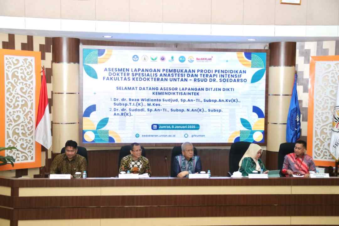 Atasi Krisis Dokter Anestesi di Perbatasan, Sekda Harisson Desak PPDS FK Untan Prioritaskan Putra Daerah