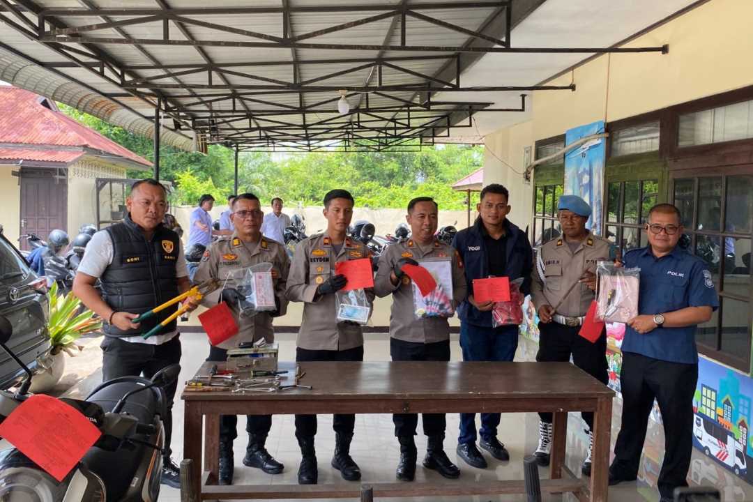 Mesin Speedboat BWS Hendak Dilarikan ke Sintang, Polisi Ringkus Eksekutor Komplotan Jalur Air