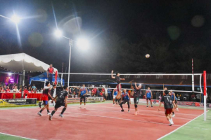 Turnamen Voli Banteng Cup Rasau Jaya Membeludak, Bupati Sujiwo Tambah Hadiah Jadi Rp75 Juta