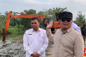 Usai Sungai Berembang, Bupati Janji Normalisasi Kawasan Jalan Pramuka dan Bangun Trotoar Baru