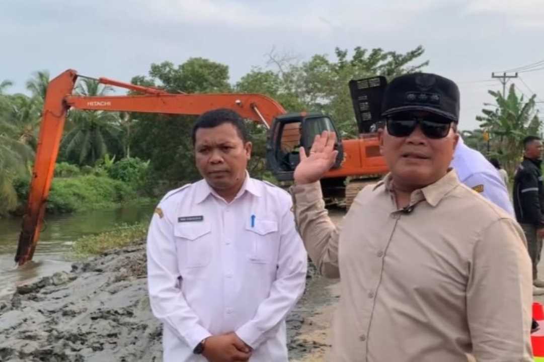 Usai Sungai Berembang, Bupati Janji Normalisasi Kawasan Jalan Pramuka dan Bangun Trotoar Baru