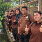 Tingkatkan insting Praktis, Mahasiswa Peternakan Untan Bedah Manajemen Ayam Kuntara 4 di Difya Farm